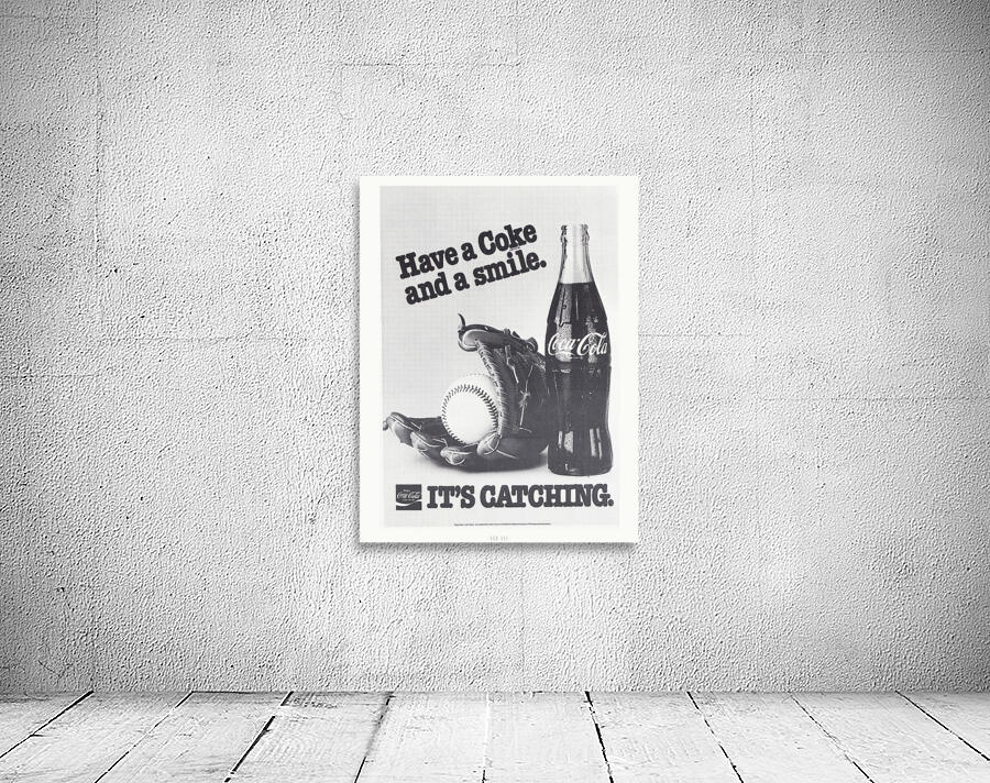 1980s Coke and Smile Ad Wall Preview