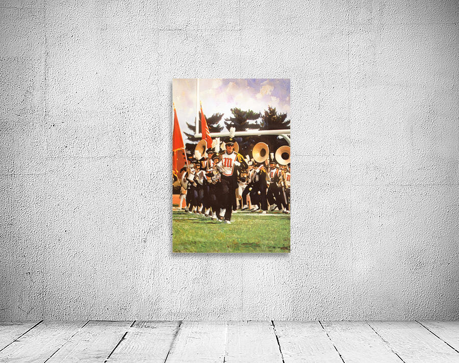 1972 Mighty Sound of Maryland Marching Band Art Wall Preview