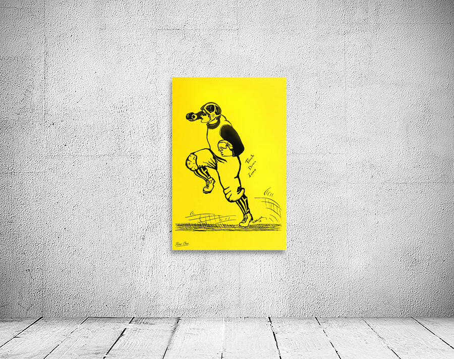 1908 Iowa Hawkeyes Football Art by RA Kuever Wall Preview