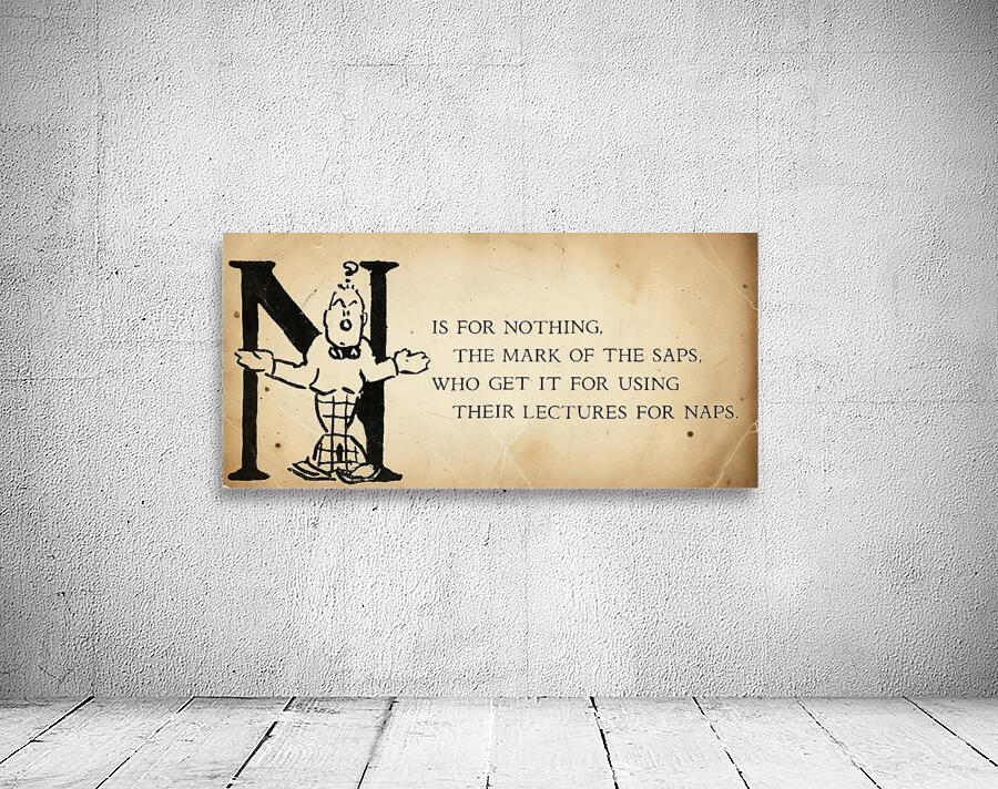 N is for Nothing Wall Preview
