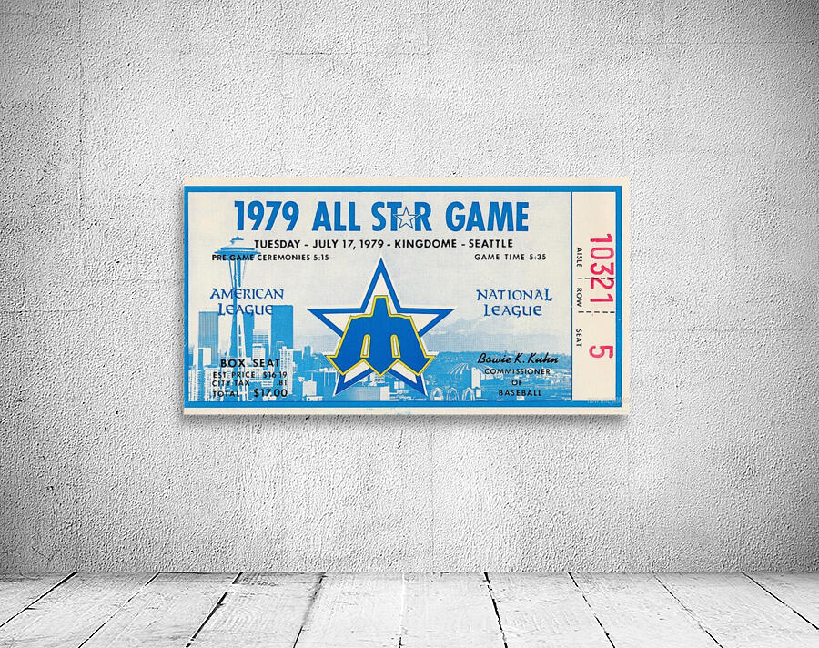 1979 Major League All-Star Game Seattle Wall Preview