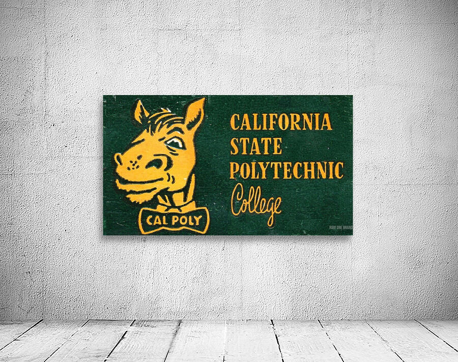 1955 California State Polytechnic Art  Wall Preview