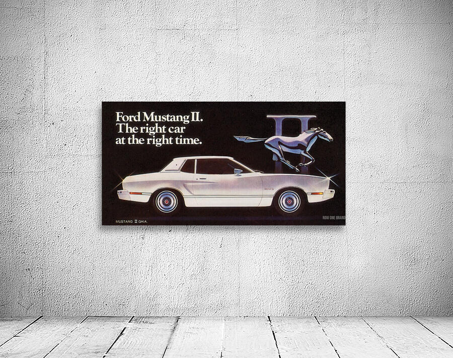 Mustang II Wall Preview