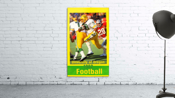 1982 Oregon Ducks Wall Preview