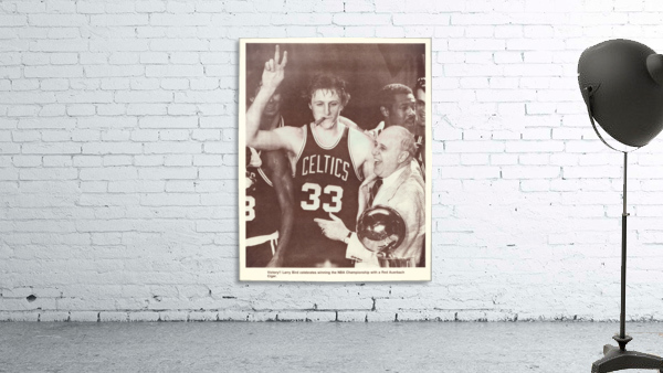 1981 Larry Bird Cigar Photo Wall Art Wall Preview