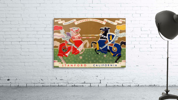 1931 Cal vs. Stanford Program Wall Preview