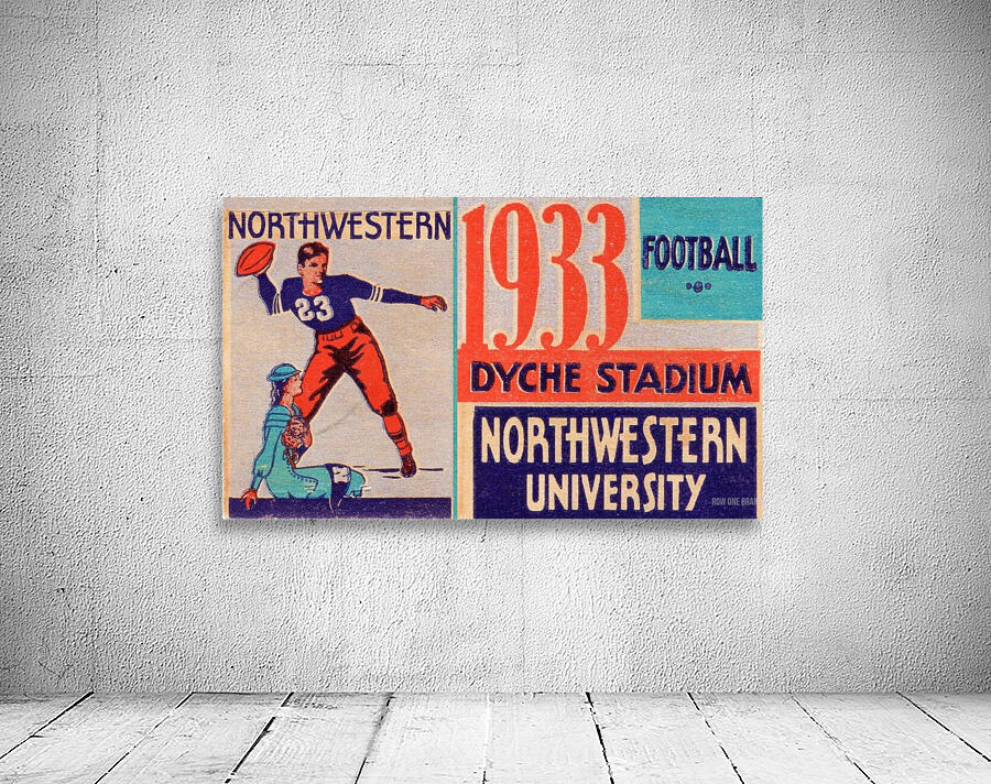 1933 Northwestern  Wall Preview