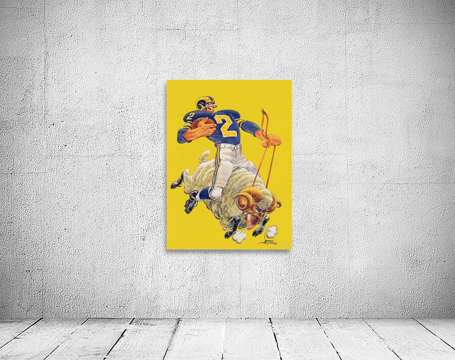 1959 LA Rams Art  Wall Preview