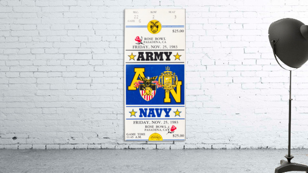 1983 Army vs. Navy Wall Preview