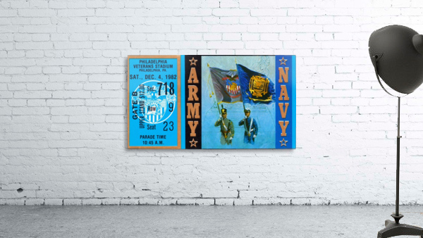 1982 Army vs. Navy Wall Preview