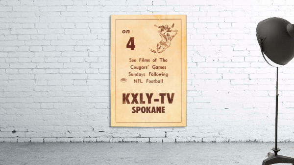 1962 kxly tv spokane football ad Wall Preview