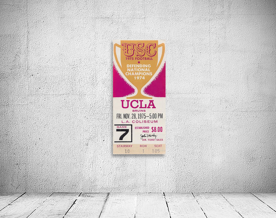1975 UCLA vs. USC Wall Preview
