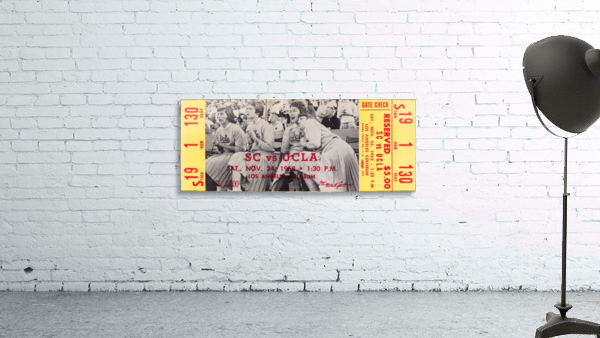 1962 USC vs. UCLA Wall Preview