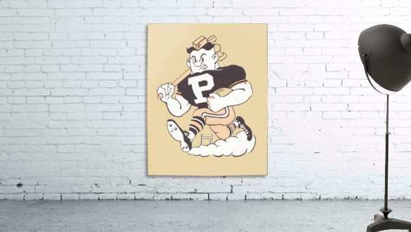 1981 Purdue Pete Art Wall Preview