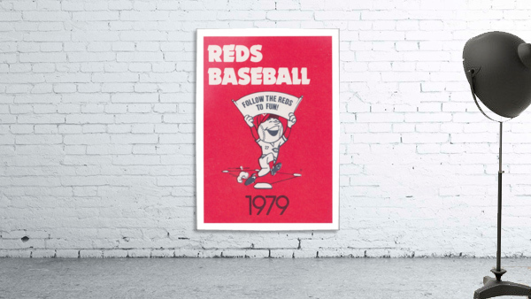 1979 Cincinnati Reds Poster Wall Preview