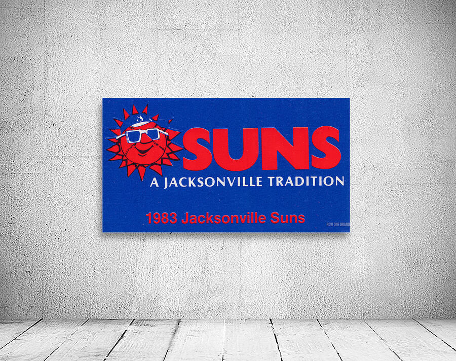 1983 Jacksonville Suns Baseball Art Wall Preview
