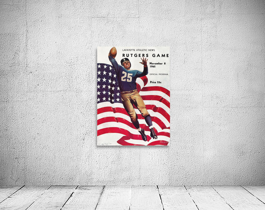 1941 Rutgers vs. Lafayette Wall Preview