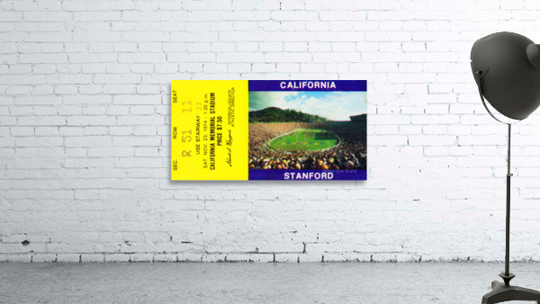 1974 California Bears vs. Stanford Cardinal Wall Preview