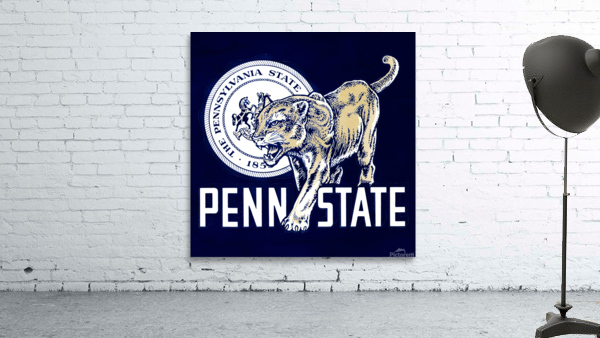 Vintage Penn State Art Wall Preview