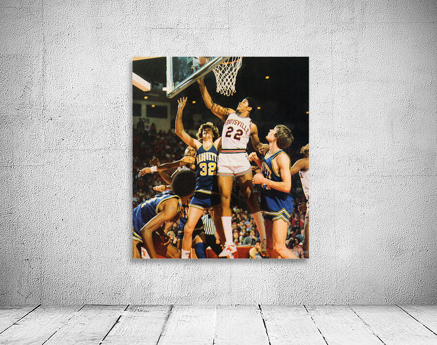 1981 Louisville Cardinals Rodney McCray Art Wall Preview