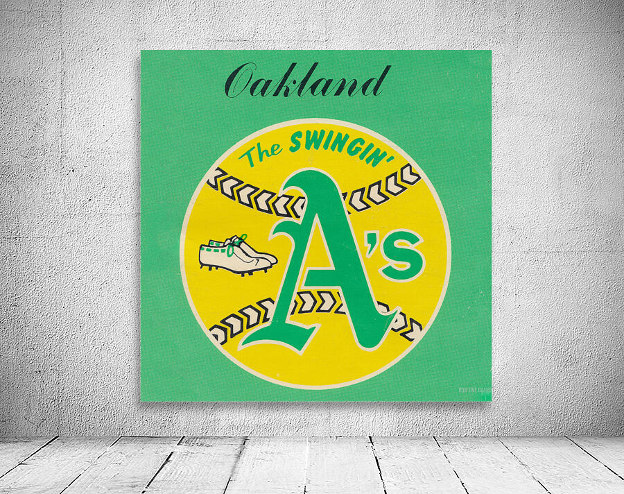 1978 Oakland Athletics Metal Sign Wall Preview