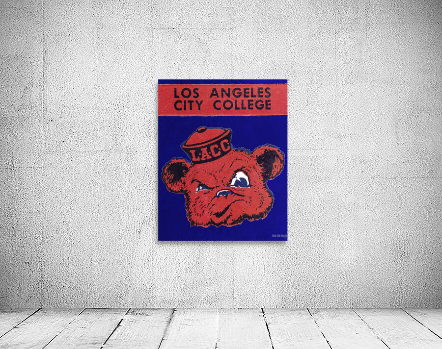 Vintage Los Angeles City College Cubs Wall Preview