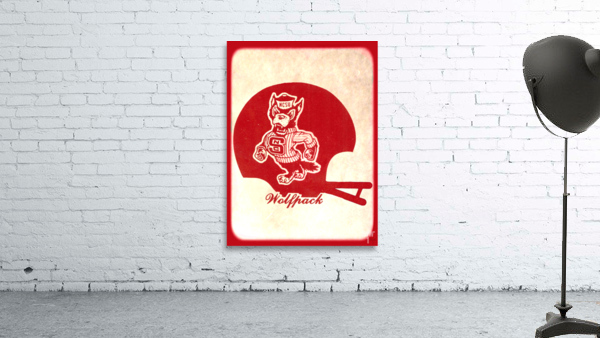 1979 North Carolina State Football Helmet Art Wall Preview