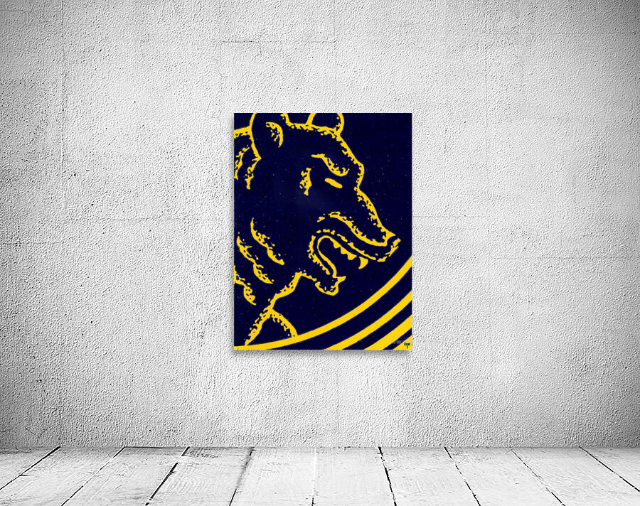 1933 Cal Bear Art Wall Preview