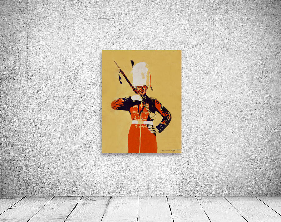 Vintage Drum Major Art by Robert Foster Wall Preview