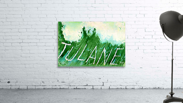 Vintage Fifties Tulane Art by Artist Gib Crockett Wall Preview