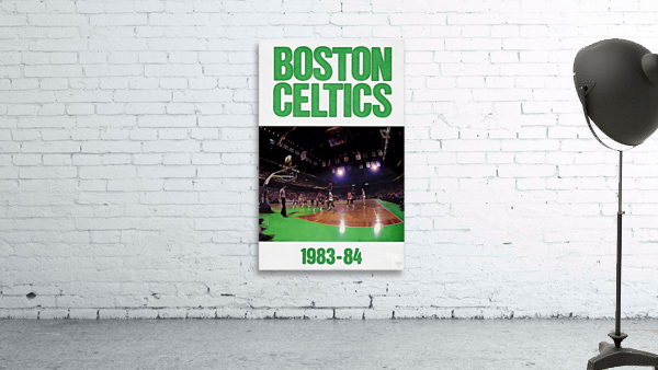 1983 Boston Celtics Remix Art Wall Preview
