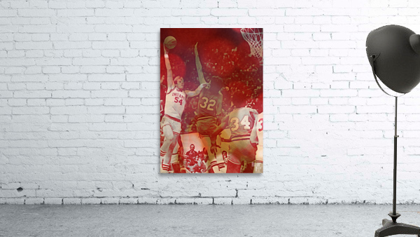 1977 Indiana Basketball Kent Benson Art Wall Preview