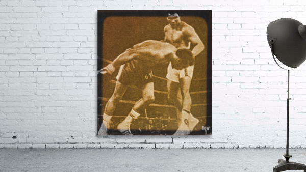 Foreman vs. Ali Boxing Viewfinder Slide Art Wall Preview