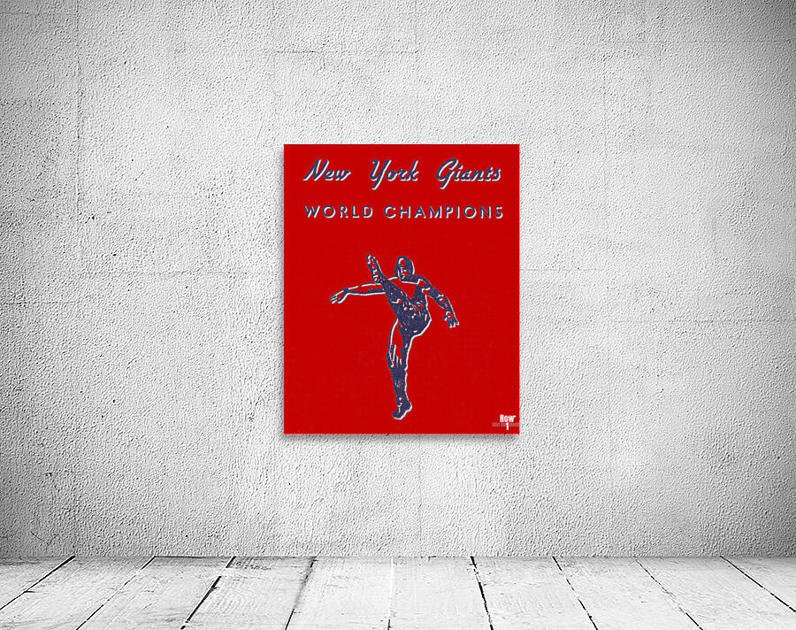 1939 New York Giants Football Art Remix Wall Preview
