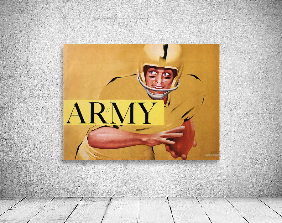 1959 Army Football Art by Artist Lon Keller Wall Preview
