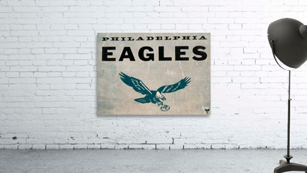 Philadelphia Eagles Throwback Art Wall Preview