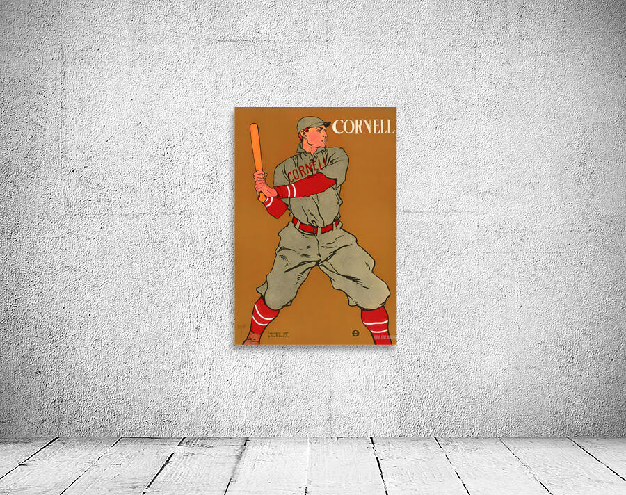 1908 Cornell Baseball Poster Wall Preview