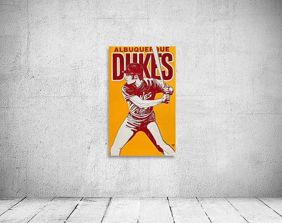1977 albuquerque dukes art  Wall Preview
