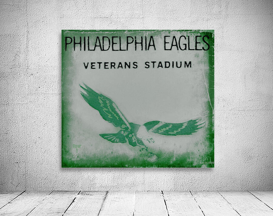 1973 Philadelphia Eagles Football Ticket Remix Wall Preview