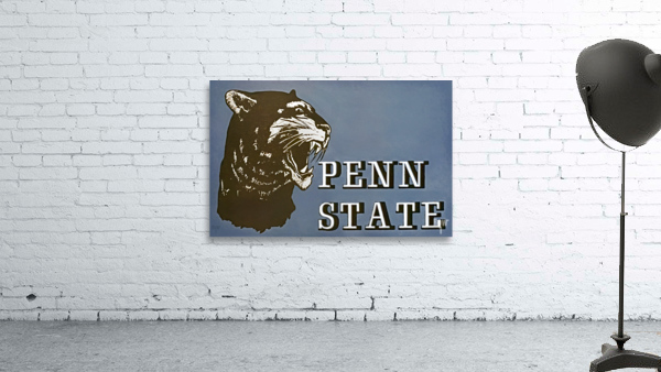 Vintage Penn State Nittany Lion Art Wall Preview