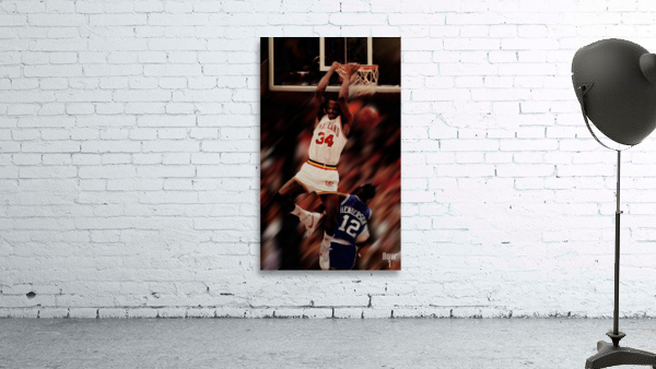 Len Bias Reverse Dunk Wall Preview