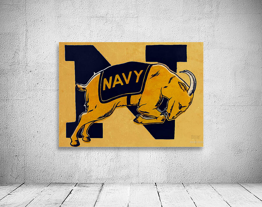 Vintage Navy Art Wall Preview