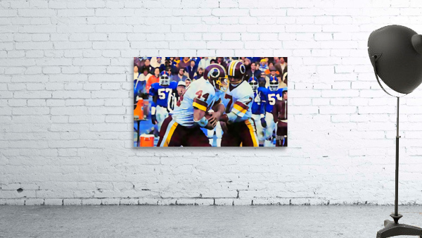 Theismann Handoff Wall Preview