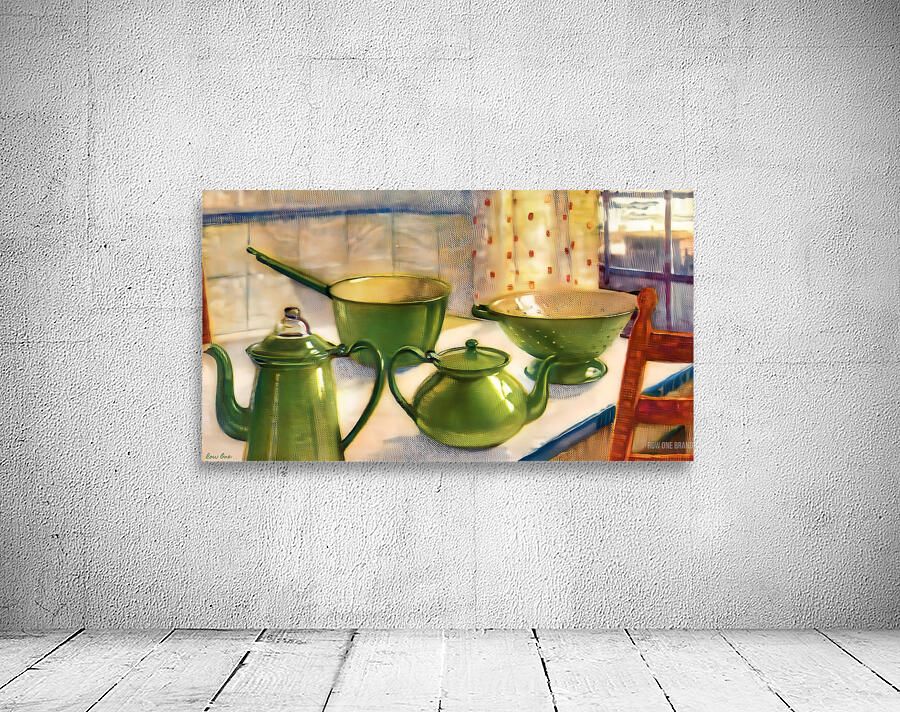 1920s kitchen art Wall Preview