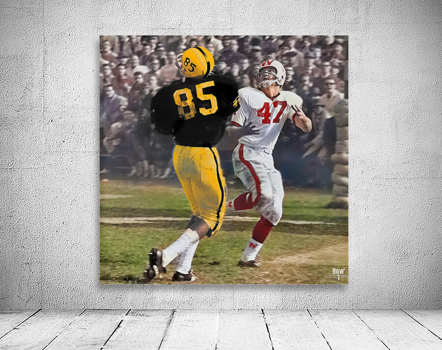 1961 Iowa Hawkeyes Touchdown Catch Art Wall Preview