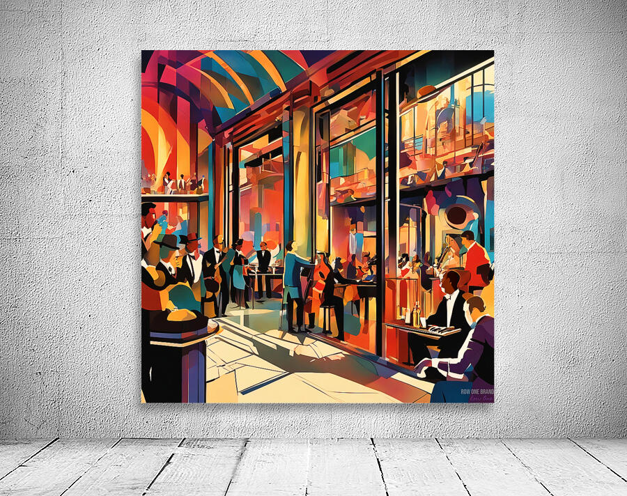 Jazz Music Night Wall Preview