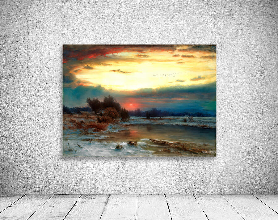 A Winter Sky by George Inness Wall Preview
