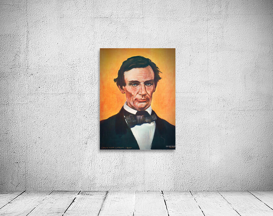 1895 abe lincoln art corwin knapp linsom Wall Preview