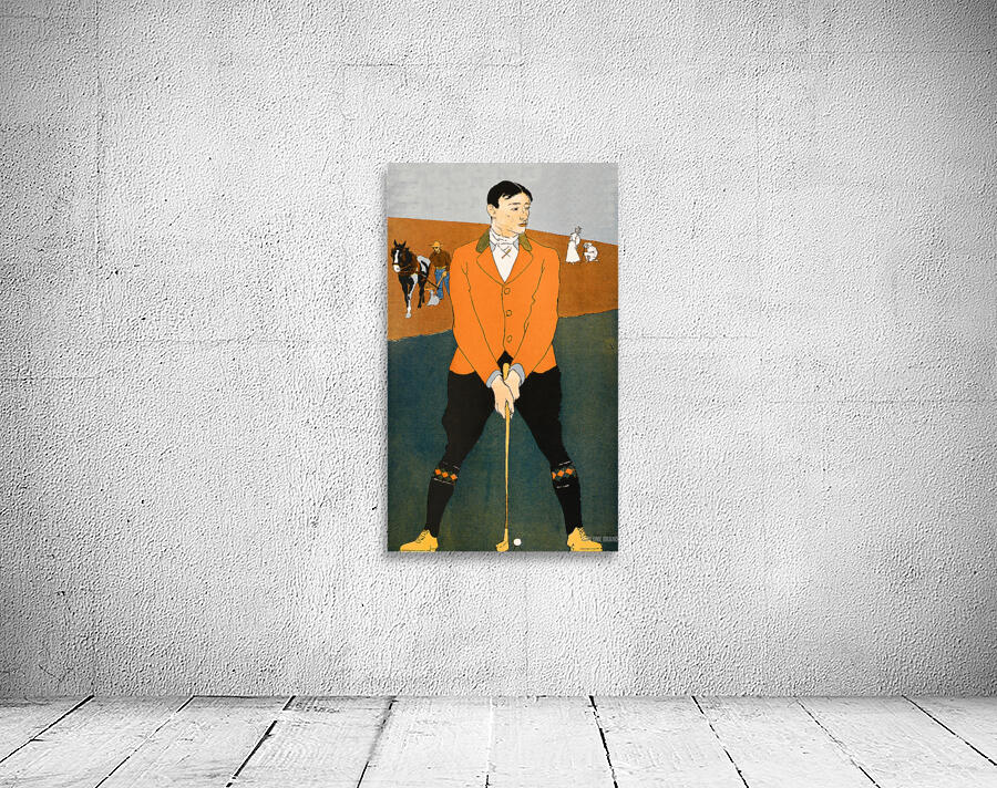 edward penfield golf art 1898 Wall Preview