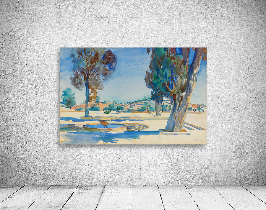 jerusalem by john singer sargent Wall Preview